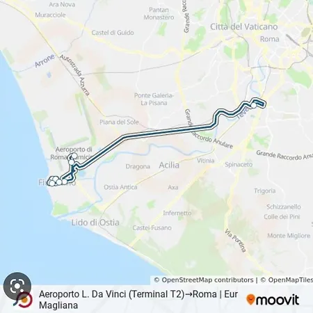 A Casa Di Gisa - Fiumicino Airport Апартаменты